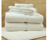 27" x 50" Rapture™ 14 lb. White Bath Towel